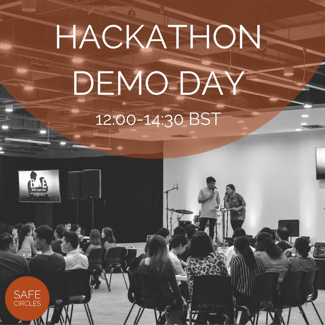 SafeCirclesUK's tweet photo. #Hackers - we are almost at the end of our #Hackathon! We have loved seeing the journey that you have been on throughout the last two weeks. Tune into #DemoDay TOMORROW at MIDDAY to see our Finalist Pitches presented LIVE and our winners announced! https://t.co/FmjuFBbYy9
#tech https://t.co/utlmZpAueq