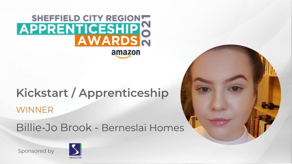 BerneslaiHomes's tweet photo. In case you missed it: last night our fantastic Kickstart apprentice, Billie-Jo scooped an award at the Sheffield City Region Apprenticeship Awards! ππ₯³
Huge congratulations to Billie-Jo, and a big shout out to our other finalists: Brett, Lianne, and Callum π
#SCRApprentice21 https://t.co/l5PdK76XED