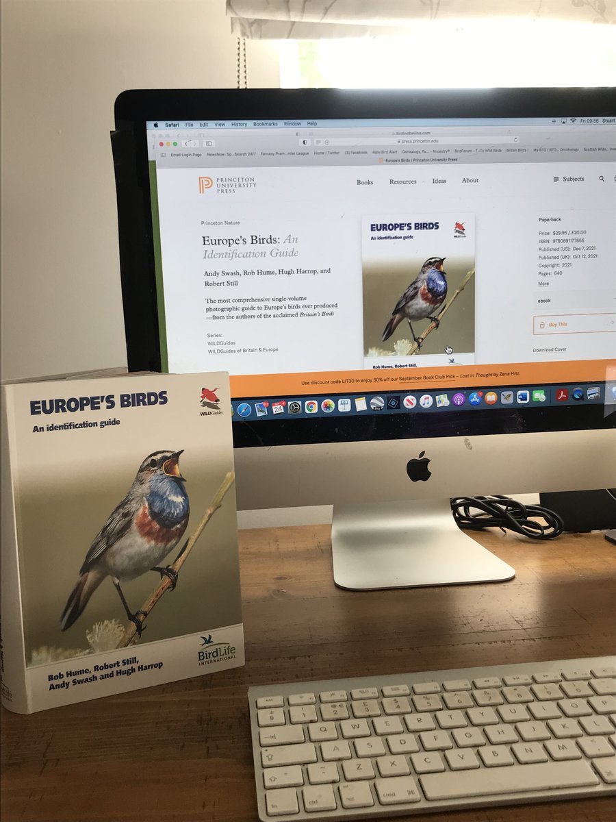 My passport to a new world of adventure... The brilliant new Europe's Birds - the indispensable travelling companion for all birders.
