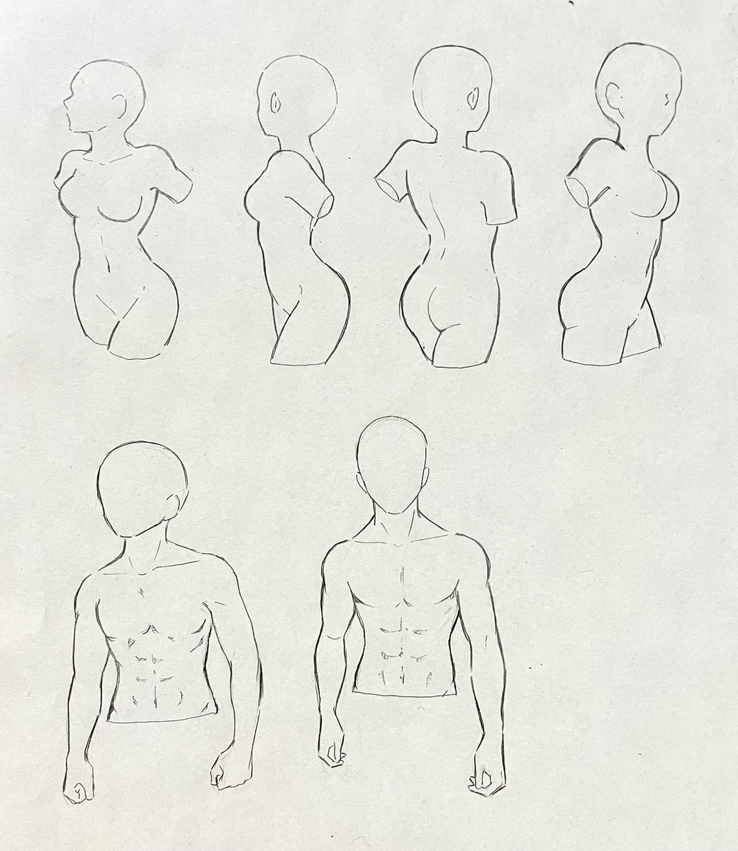 22)練習✏️

体の練習です。
本当筋肉苦手なので、いい感じに描けるように練習中です😫💦

いつか魅力的に見える筋肉描けるようになりたいっ!✨ 