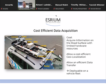 Esrium_H2020's tweet photo. How can we make #geolocalization and #data acquisition more cost-efficient❓Our coordinator @JOAN_RESEARCH is explaining what the @Esrium_H2020 digital map can do🛣️

👉 https://t.co/PJ5KCoPWZI
💻 Zoom Meeting ID: 994 2206 3347
🗝 icvs21-3m https://t.co/qI3EmQ8h34