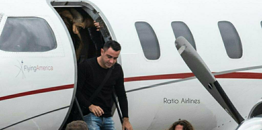 BREAKING 🚨: Xavi has landed in Barcelona [<a href="/fansjavimiguel/">Javi Miguel Club</a>] #FCB