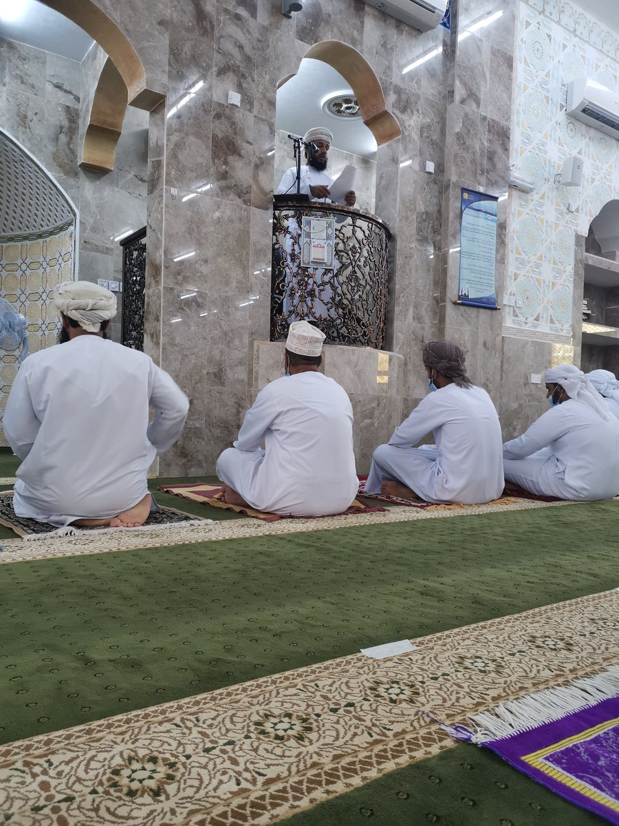 الحمد لله الذي أعاد علينا جمعتنا
 أول جمعة بعد جائحة كورونا في جامع الصرم #يوم_الجمعه