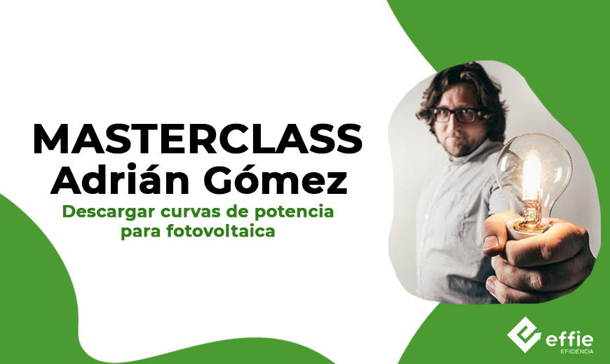 En la 3ª edición de EFFIE Eficiencia nuestro colaborador Adrián Gómez , del blog gestornergía.com, realizará una Masterclass exclusiva para los asistentes de EFFIE: descarga de Curvas de Potencia para Dimensionamiento de Fotovoltaica. 

Más info ➡️ effievirtual.com/es/blog/adrian…