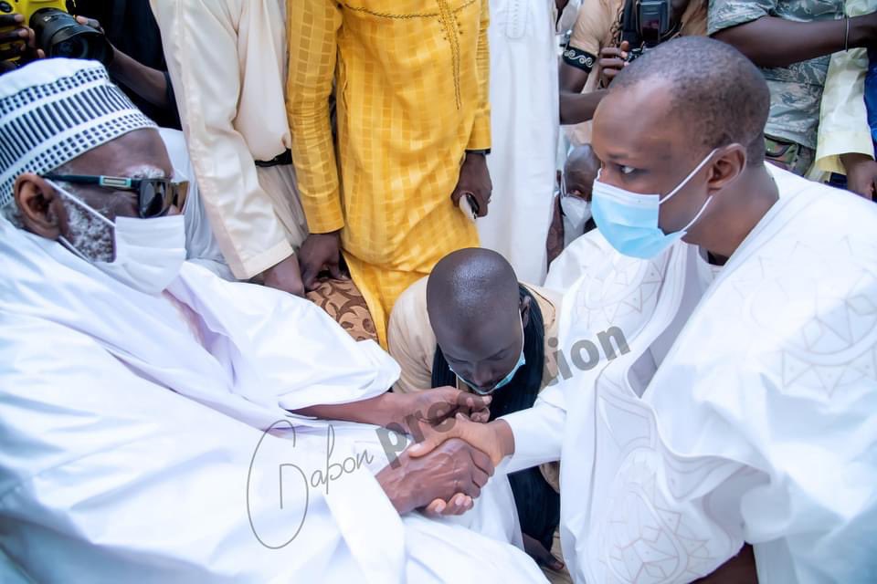 BayeEdu's tweet photo. Le Khalife Général reçoit Monsieur Ousmane Sonko https://t.co/hAtBRnFiVE