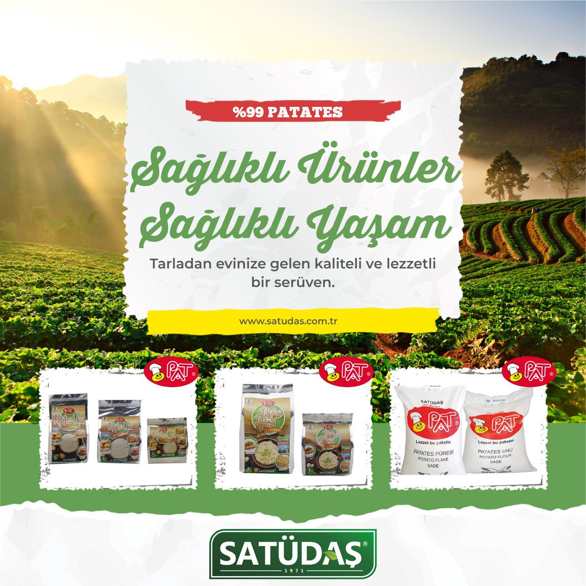 SATUDAStr's tweet photo. Tarladan evinize gelen kaliteli ve lezzetli bir serüven

https://t.co/btj9oKFL2X https://t.co/ej7HI5GFO4