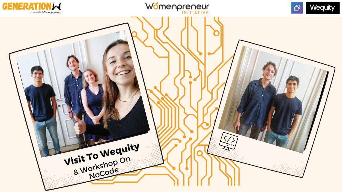 Womenpreneur1's tweet photo. Our last event was so enlightening ! 💥
Thank you so much Wequity Gabriel &amp; Franck for this amazing experience ! 
➡️Joining us? Apply here: https://t.co/g2Nm9LAq8k
@usembbrussels
@SPRB_GOB
#Womenpreneur #GenerationW #students #jobseekers  #IT #NoCode #ClimateChange https://t.co/JezxrbsCBD