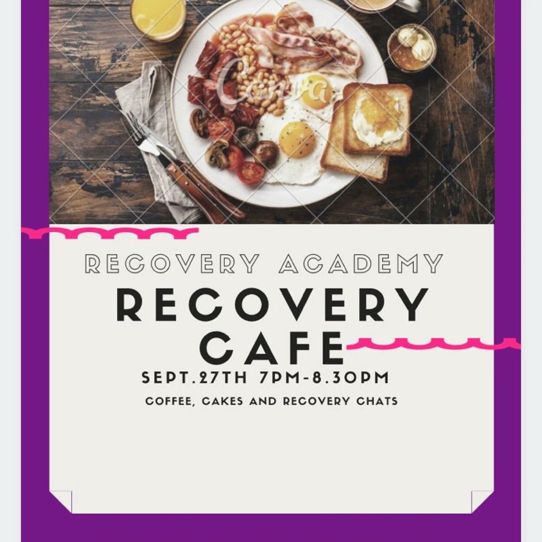 Recovery Academy pop up cafe this Monday.

Please retweet.

Fun pro-social event, tea/coffee cake and recovery chat.

#RecoveryMonth 
#addictionrecovery
#neveralone
#leavealighton
<a href="/IreRecoveryAcad/">RecoveryAcademyIre</a> 
<a href="/cldatf/">Cork Drug & Alcohol Task Force</a> 
<a href="/CoolmineTC/">Coolmine</a>