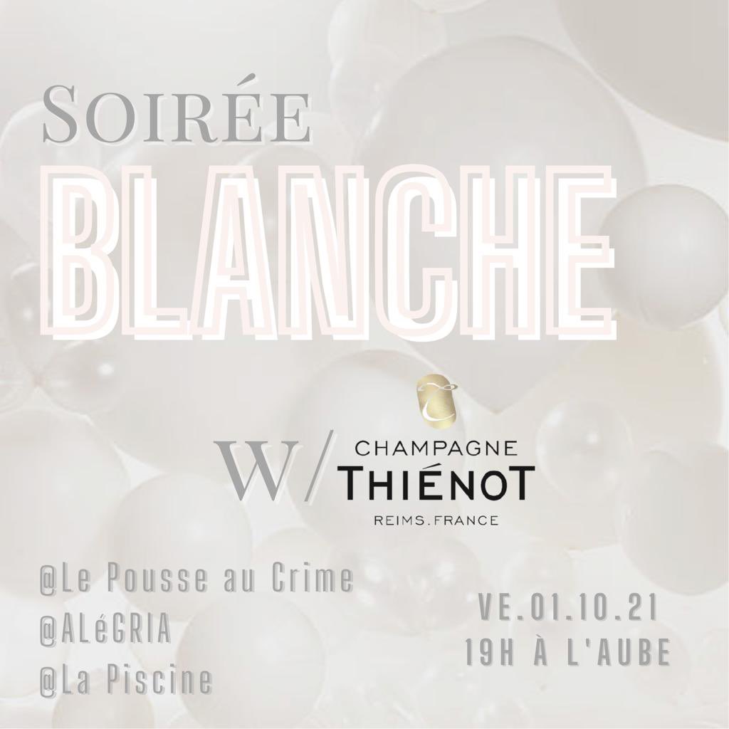 lapiscinebar1's tweet photo. Vendredi 1/10 soirée blanche 🤍🥂 @Thienot_  du blanc chic et pétillant #champagne #blancdeblanc #coupe #petillant #soireeblanche #saintgermaindespres #parisestunefete # https://t.co/YBYZjFnK62