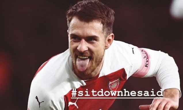 VipArsenal's tweet photo. Never forget when Eric Dier told Aaron Ramsey to sit down, just for Ramsey to deliver 2 assists and for Dier to be at fault for couple of goals. #sitdownhesaid https://t.co/3kMo4KsZQl