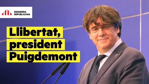 jmjovellado's tweet photo. Llibertat! #AndJusticeForAll #FreePuigdemont ✊🏾 https://t.co/Qstj06cR3p