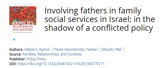 FRSjournal's tweet image. Our latest article explores how the #PolicyMaking process limits fathers’ engagement with social service interventions doi.org/10.1332/204674… 

@SocialPolicyUK #socialpolicy #policyprocess @stephenhicks66