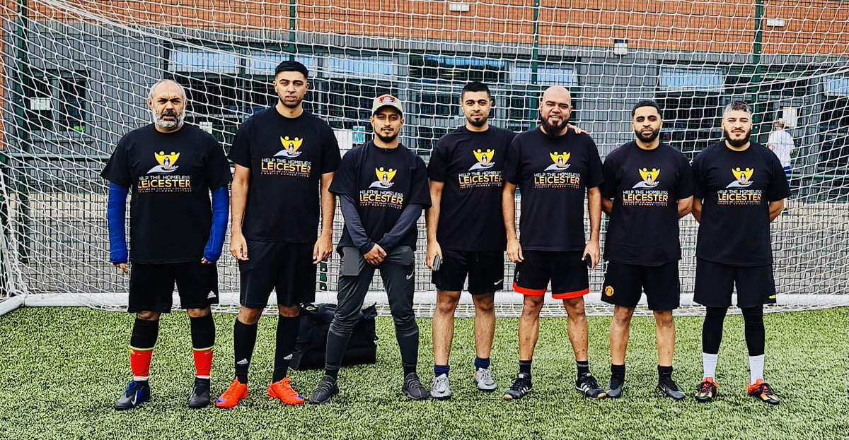 homelessleics's tweet photo. 🏆 #teamHTH are taking part in the football tournament arranged by @TP_LLR as part of Recovery week
⚽️ https://t.co/8MzAg2sxAQ