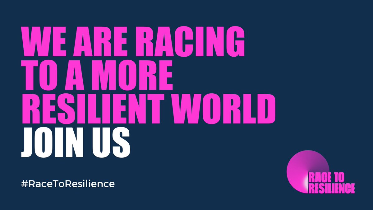 Non-state actors around the world are mobilising to build resilience to the impact of climate change for people and nature. Will you join us? #RacetoResilience

Read more here: lnkd.in/drDZneZx

#CWNYC #ClimateAction #climateresilience