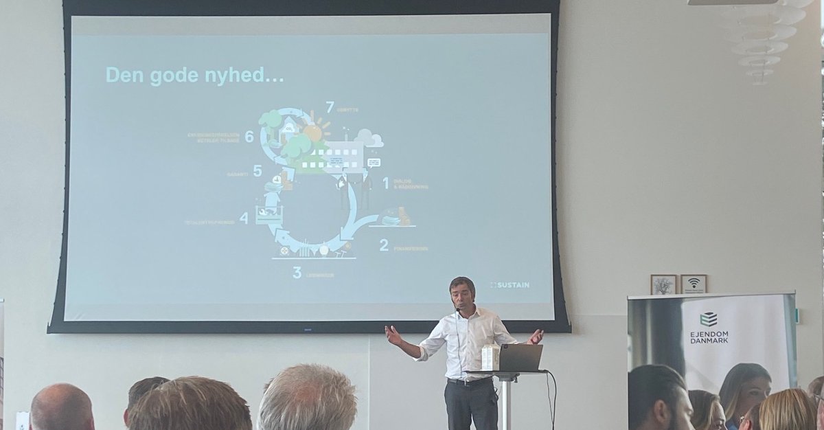 Tak til <a href="/EjendomDK/">EjendomDanmark</a>  for en virkelig produktiv Administratorkonference 2021! Spændende indlæg, brugbar viden og vigtige opdateringer fra branchen - bl.a. fra <a href="/Sustaindk/">Sustain</a> 's CEO <a href="/c_niepoort/">Christian Niepoort</a>