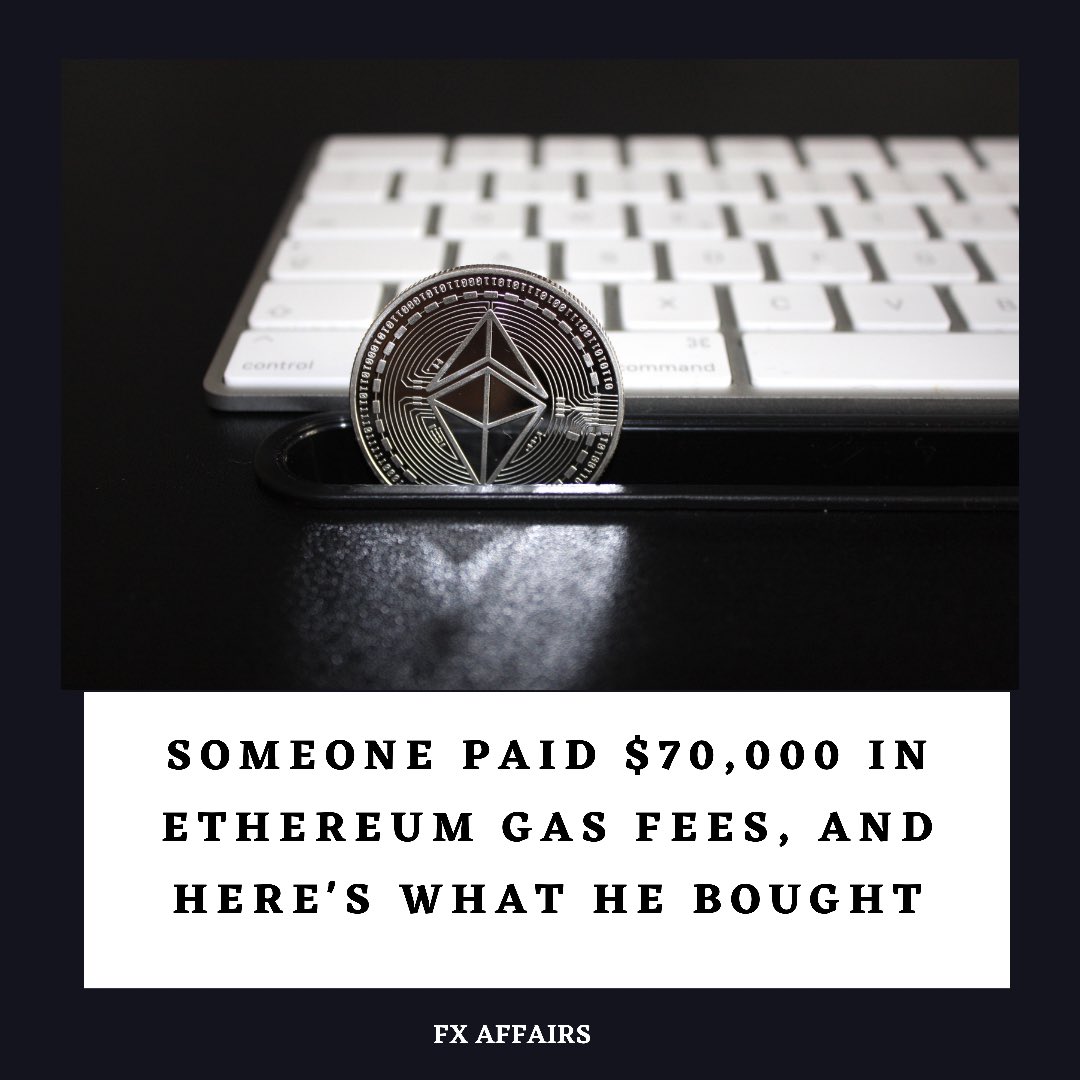 fxaffairs's tweet photo. According to the Etherscan blockchain explorer, a transaction with a record-breaking 22.5 ETH gas fee appeared on the blockchainyesterday when someone tried to obtain the TIME Magazine NFT.
https://t.co/ECtdgohRDr 
#eth #nft #crypto https://t.co/87Fzu9EaJZ