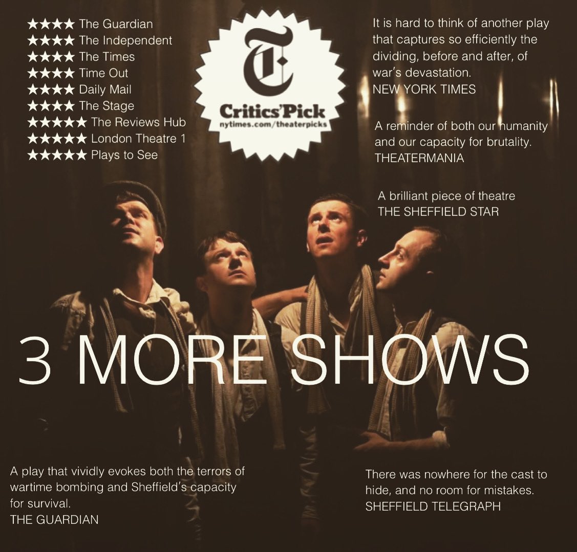 Best job ever.
Only three more shows #operationcrucible #theatre #sheffield