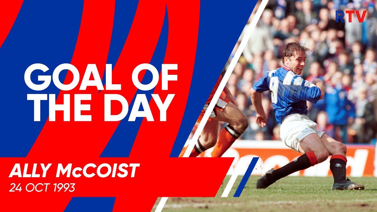   GOAL OF THE DAY: Ally McCoist v Hibernian

Happy Birthday, Super Ally 