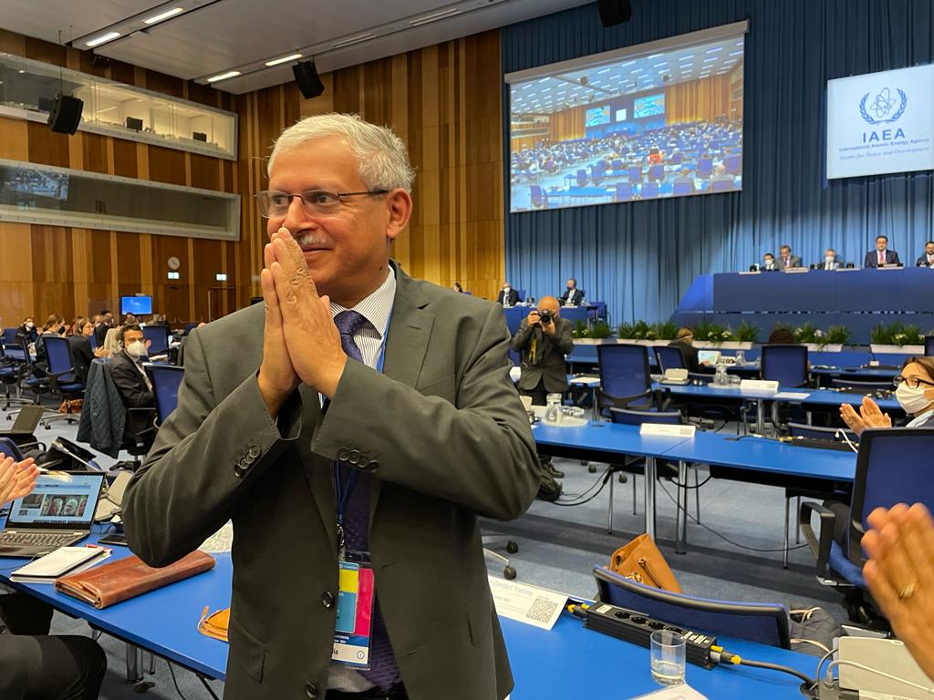 A proud moment for the nation!
India is elected as the External Auditor to the International Atomic Energy Agency #IAEA for the period 2022-2027
#IAEAGC