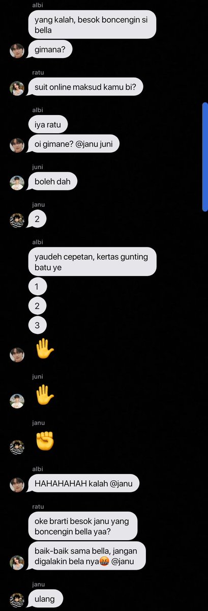 putiputikelabuu's tweet photo. "yang kalah, besok boncengin bella"

nct dream au x oc https://t.co/VwbD6gh5Ii