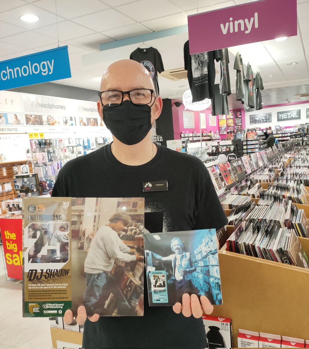 hmvInverness's tweet photo. Out today we have the 25th anniversary edition of the legendary @djshadow #Entroducing!
Own it now on #Vinyl.
Limited edition 7" also available!
#NewMusicFriday #DJShadow https://t.co/ivVfDcTcxq