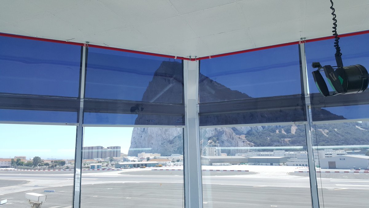 SolaCure's tweet photo. Sola-Cure blinds are ideal for air traffic control towers. We supplied the tower at one of the world's most iconic airports:

The Rock Of Gibraltar https://t.co/ExUPAf7r5X