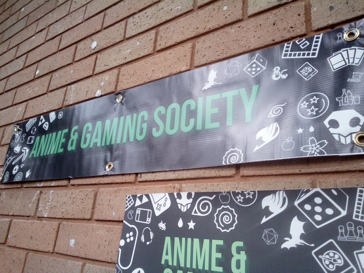 AgsAnime's tweet photo. We're back for the final day of #WelcomeFest21!!! Come and see us at the #USW Fit Zone sports hall between 11am and 5pm!! https://t.co/bKMLqFguT0