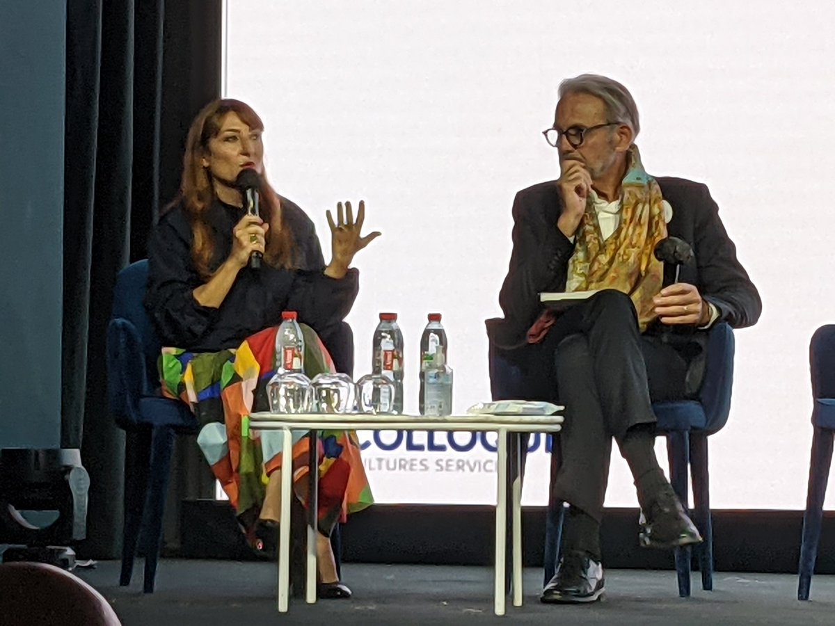 AudeLaval's tweet photo. "l'ensemble de la transformation de entreprise à mission c'est complexe, coûteux, engageant, une prise de risque... mais ça donne une grande force - reason to believe -et  ça marche (ventes de bottes > capa de production vs - 20%/an .@Sand_Conseiller #AIGLE #culturesservices https://t.co/a3C80O2nb7