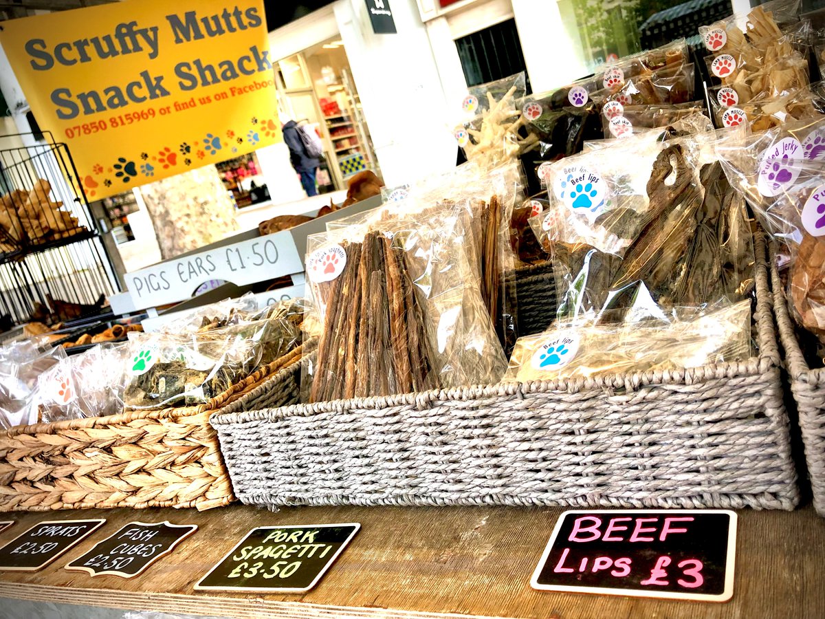 NuLMarkets's tweet photo. 🅽🅴🆆 🆃🆁🅰🅳🅴🆁 🅰🅻🅴🆁🆃 Today we have the wonderful Hayley selling a great range of the best doggie treats available.

All you dog-friendly shoppers, please come to The Stones today and make a small purchase from Scruffy Mutts Snack Shack - spend and they return.

#LoveNuL https://t.co/LE9m2deLOC