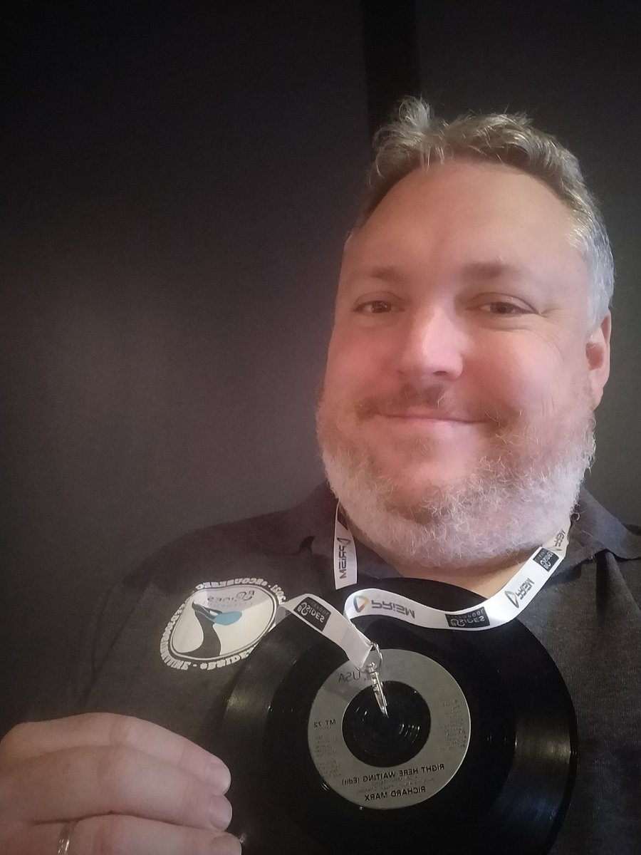 Dan Raywood (@danraywood) on Twitter photo On the welcome/T-shirt desk at <a href="/BsidesLivrpool/">Bsides Liverpool</a> Crew shirt and record of <a href="/richardmarx/">Richard Marx</a> #bsidesliverpool #scousesec On the welcome/T-shirt desk at <a href="/BsidesLivrpool/">Bsides Liverpool</a> Crew shirt and record of <a href="/richardmarx/">Richard Marx</a> #bsidesliverpool #scousesec