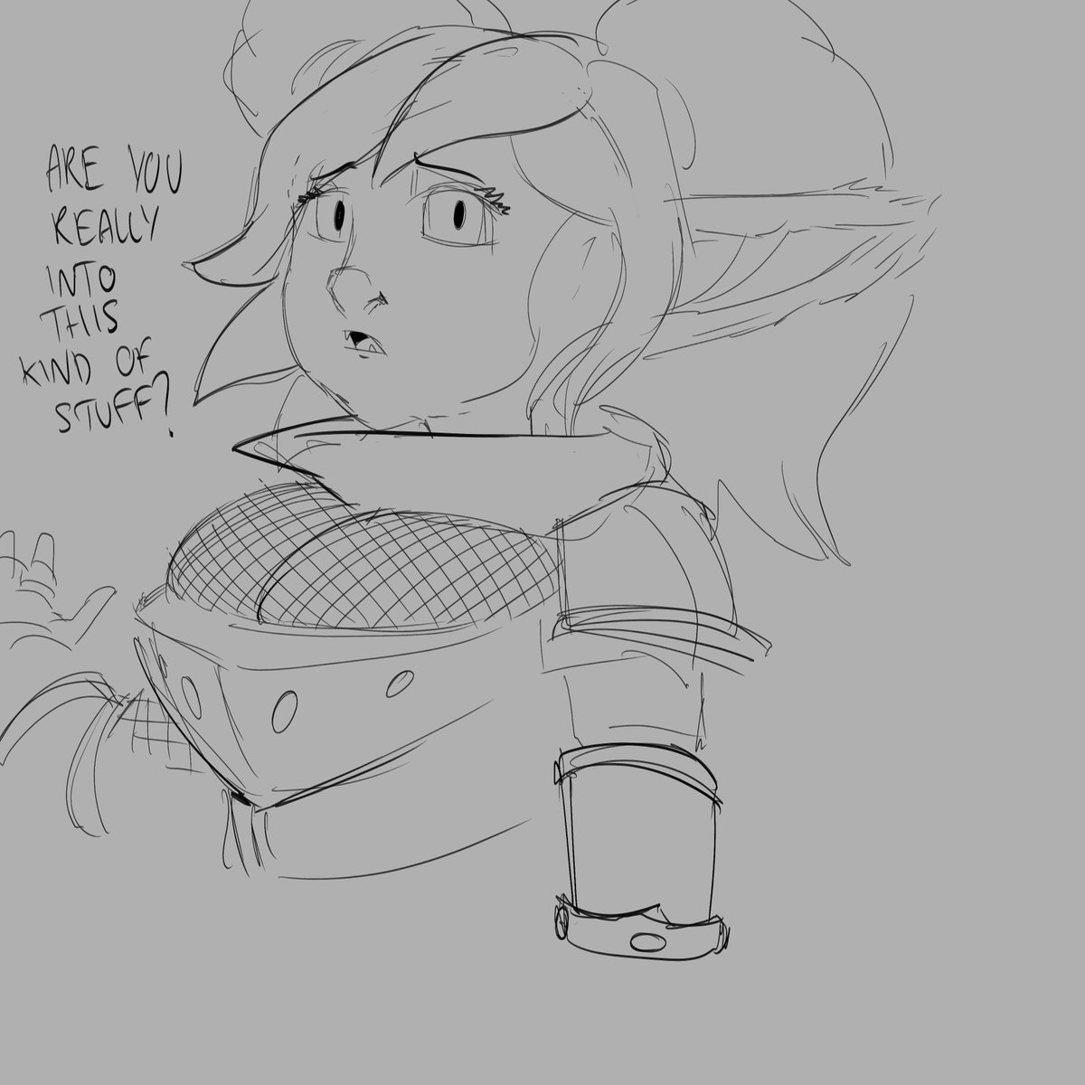 DaTaComics's tweet photo. Sketchy yordle 
#yordle #poppy #lol https://t.co/0rXsuZDhJJ