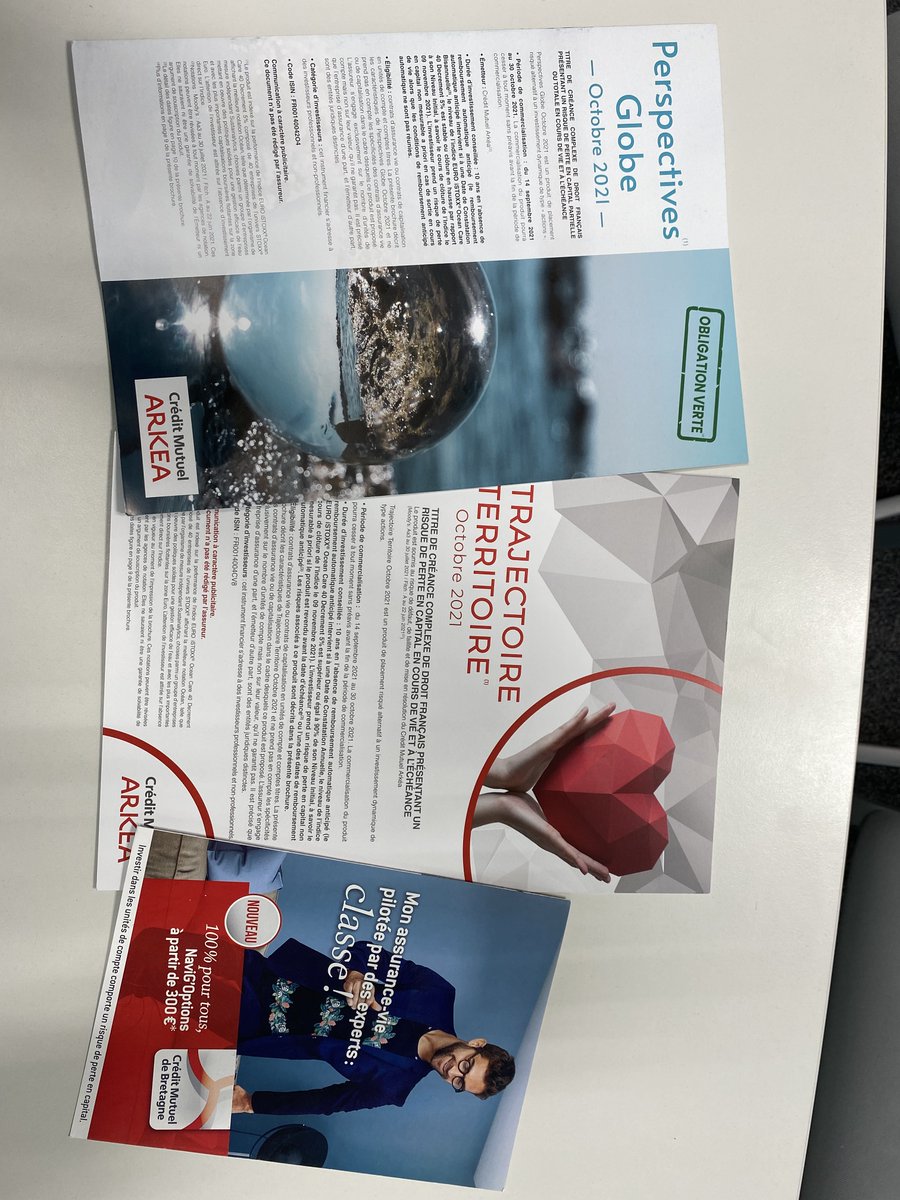 Cher(e)s sociétaires, nous proposons pleins de belles opportunités de diversification pour vos assurances vies. Il existe une solution d'investissement pour tous les profils. 
Au plaisir de pouvoir en échanger en RDV ! 
A bientôt 📲