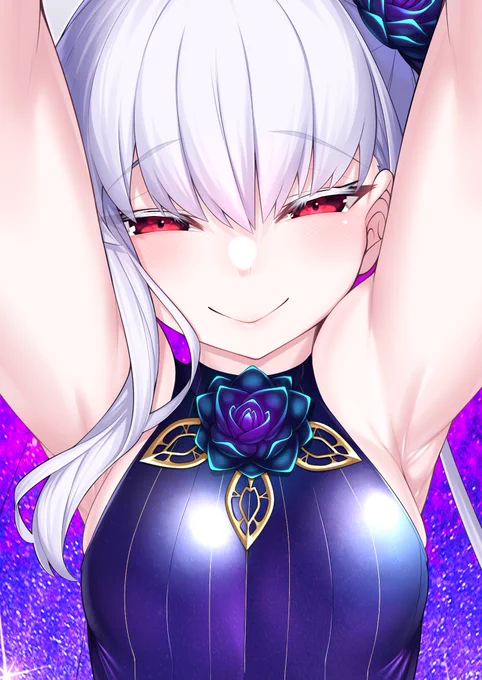 第1再臨の体格で第3再臨の競泳水着verになってみてくれカーマちゃん…♡ 