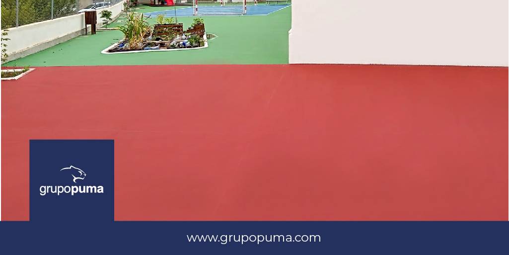 grupopuma's tweet photo. Obra de rehabilitación, CEIP Alcublas en Valencia, con sistema #PavilandSport de @grupopuma con acabado fino sobre #hormigón 

✔️Un producto que ofrece una gran durabilidad.

➡️ Más info aquí
https://t.co/v56X6UyWET

👷Trabajo ejecutado #Pavinde20

#grupopuma https://t.co/5KylRsCNAa