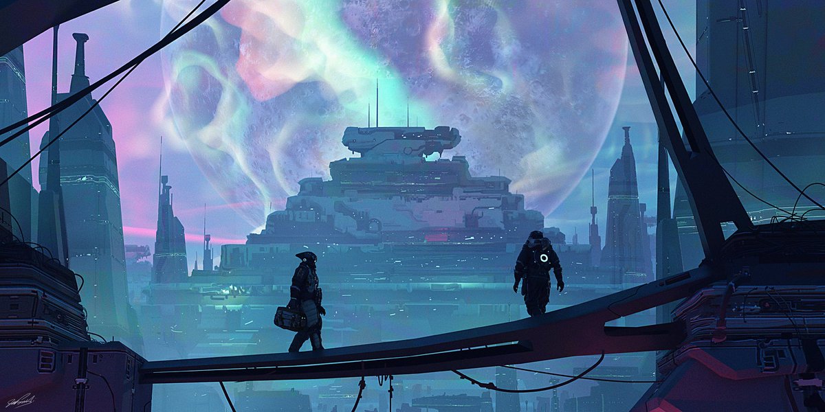 tuffleung's tweet photo. @hamcus 

World Enviroment Concept /
Engine Core City [ECC]

Concept Art By Théo Nardi

#hamcus #lowerplanetary #duszen https://t.co/9f3psv1BCw