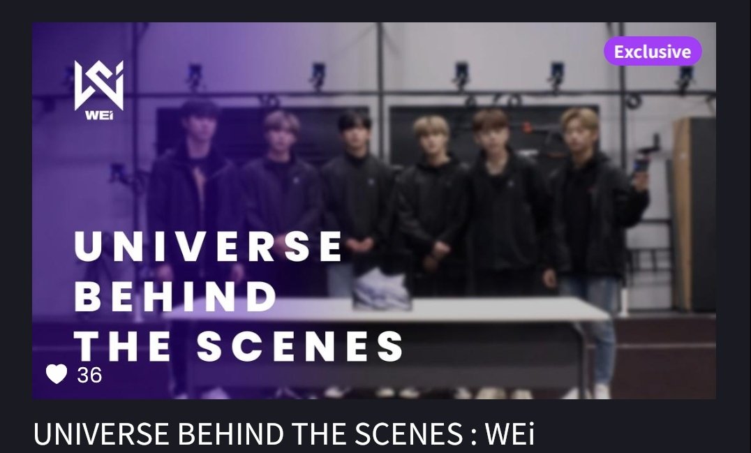 wei were really busy and worked so hard even before debuting: photoshoots for universe, filming various shows and even a single that they recorded AND filmed at the same time while or shortly after preparing for twilight. it's crazy how much content they prepared for a whole year