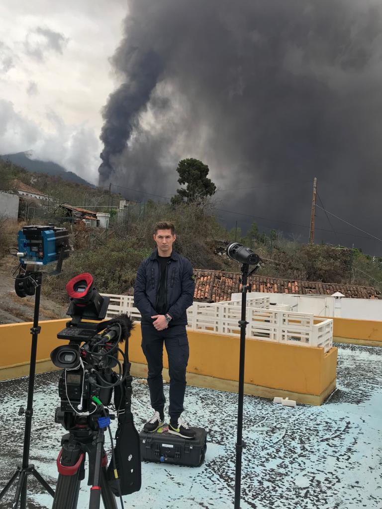 Leaving the Canary Islands and La Palma’s still burning volcano. Hoping no more homes get destroyed…a wild few days with some of my favourite people @hinesa <a href="/AichaEHC/">Aïcha EHCastano</a> <a href="/NickydeBlois/">Nicky de Blois https://www.nickydeblois.</a>