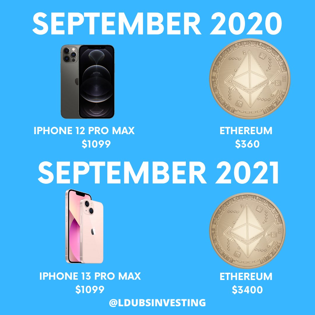 ldubsinvesting's tweet photo. What are your thoughts?

Would you invest into ETH or buy the new iphone?

#etoro #bitcion #binaryoptionstrade #accountmanagement #instaforex #antminer #tradeoptions #moneymind #cryptoinvestors #fxstrategy #bitcoinlover #bitcoinus #onlinebusines #cryptocurrencycommunity https://t.co/CsyNjk7cQl