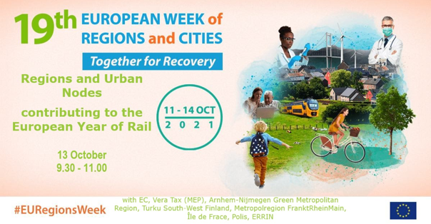 Wie unterstützt #FrankfurtRheinMain die #Verkehrsverlagerung auf die #Schiene? Und was lässt sich daraus für ein leistungsfähigeres transeuropäisches Verkehrsnetz #TENT ableiten? Das und Mehr bei unserem digitalen #EURegionsWeek-Workshop. Jetzt anmelden: eu.app.swapcard.com/event/eu-regio…