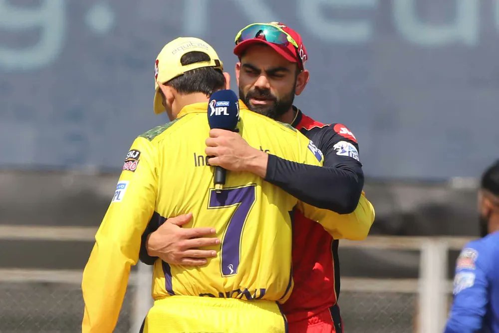 Kohli: Bhai, yeh match haar jaa. Last IPL hai mera as a captain. Jeetne de trophy.
#RCBVSCSK