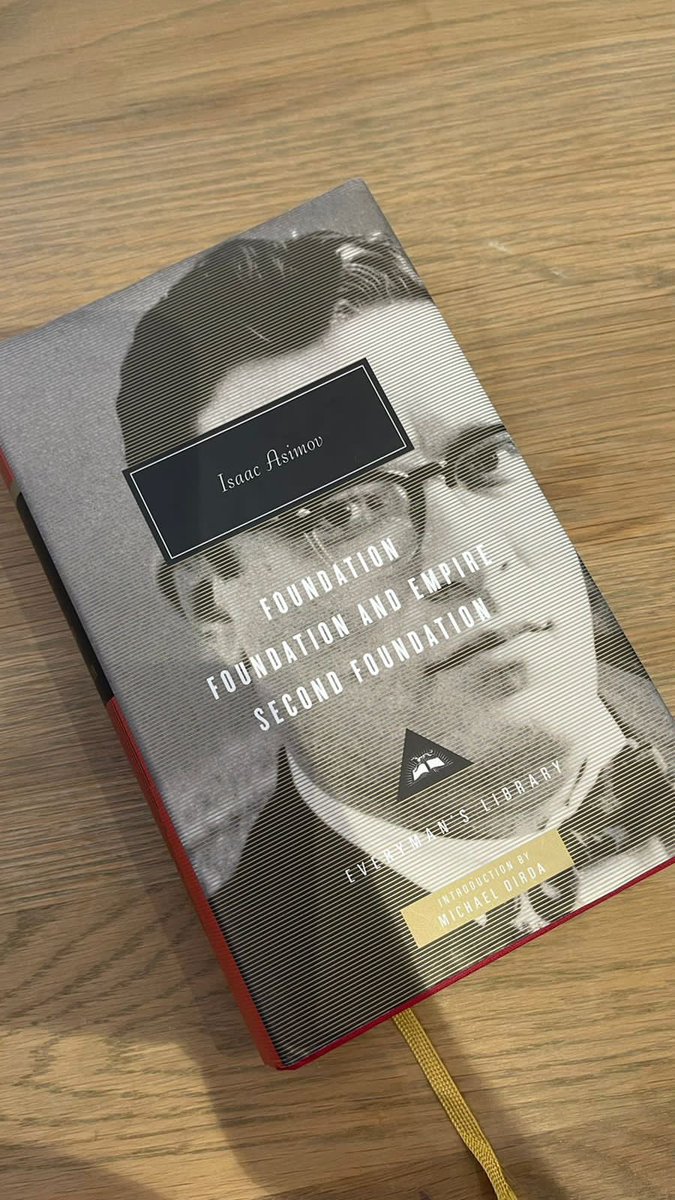 EsberHawazen's tweet photo. “The reaction of one man could be forecast by no known mathematics; the reaction of a billion is something else again."                                                  

Words to note for the new data era? 

#IsaacAsimov #scifi #FoundationTrilogy https://t.co/cvO4RopAT9