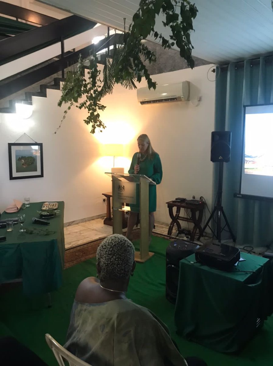UKinSierraLeone's tweet photo. We hosted our Freetown Film Lab #COP26 edition screening last night. Fantastic to showcase #SierraLeone climate & environment issues as told by Sierra Leonean voices through film.
Thank you to everyone who came who shares our ambition to be climate activists. https://t.co/IktmwWXL1b