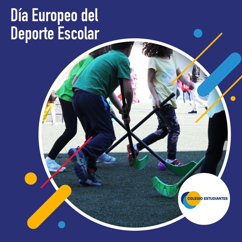 El #deporte es uno de los pilares fundamentales de Colegio Estudiantes. 

Y en el #DíaEuropeoDelDeporteEscolar recordamos los importantes beneficios de la actividad física en el desarrollo integral de los alumnos.  #ESSD2021