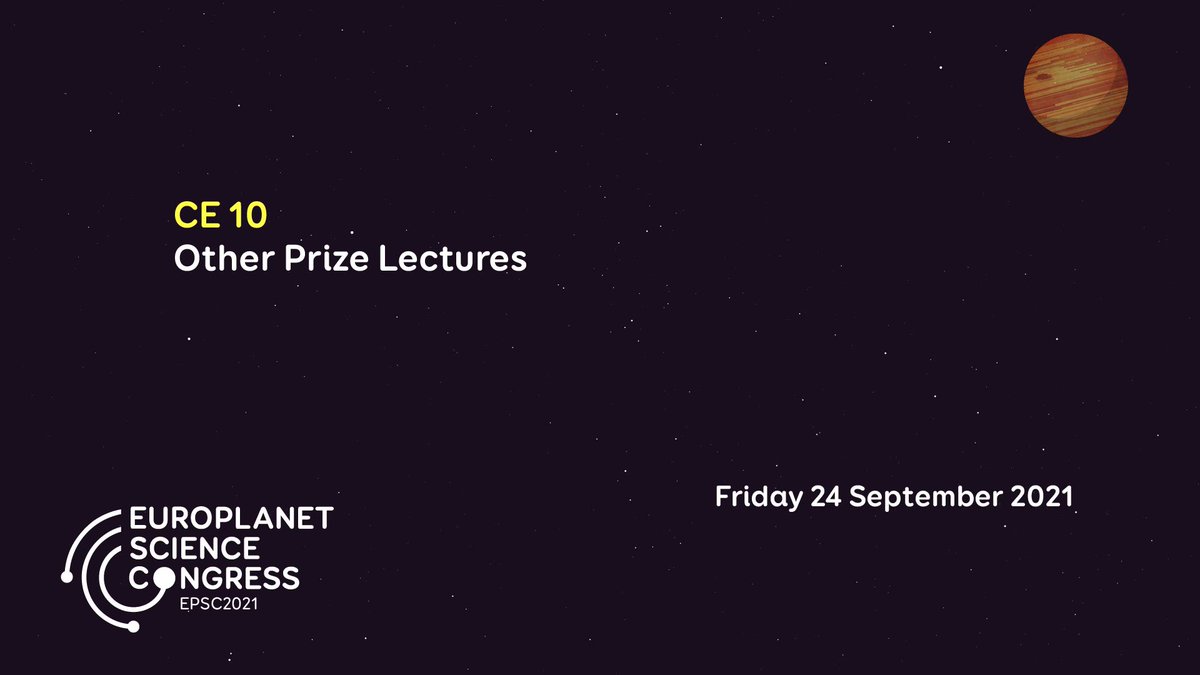 frantseva_k's tweet photo. Congratulations @physicsJ on well deserved 2021 Europlanet Prize for Public Engagement!👏🎉
Live Q&A with James, together with the winner announcements of the @epec_epn #PlanetaryScience4All Contest & the Ariel Data Challenge 2021 at 14:20⤵️
https://t.co/6vARqlHuEM
#EPSC2021 https://t.co/JLQksVlrsz