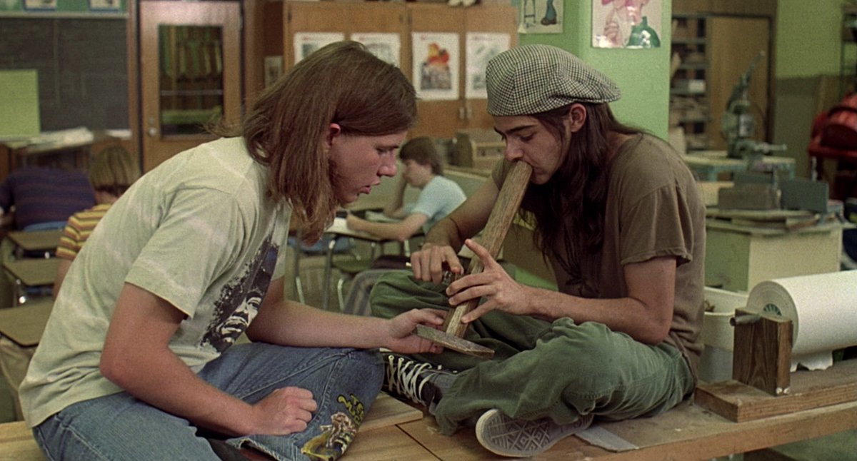 letterboxd's tweet image. “You cool, man?”

Richard Linklater’s Dazed and Confused opened on this day in 1993. boxd.it/1Ylk