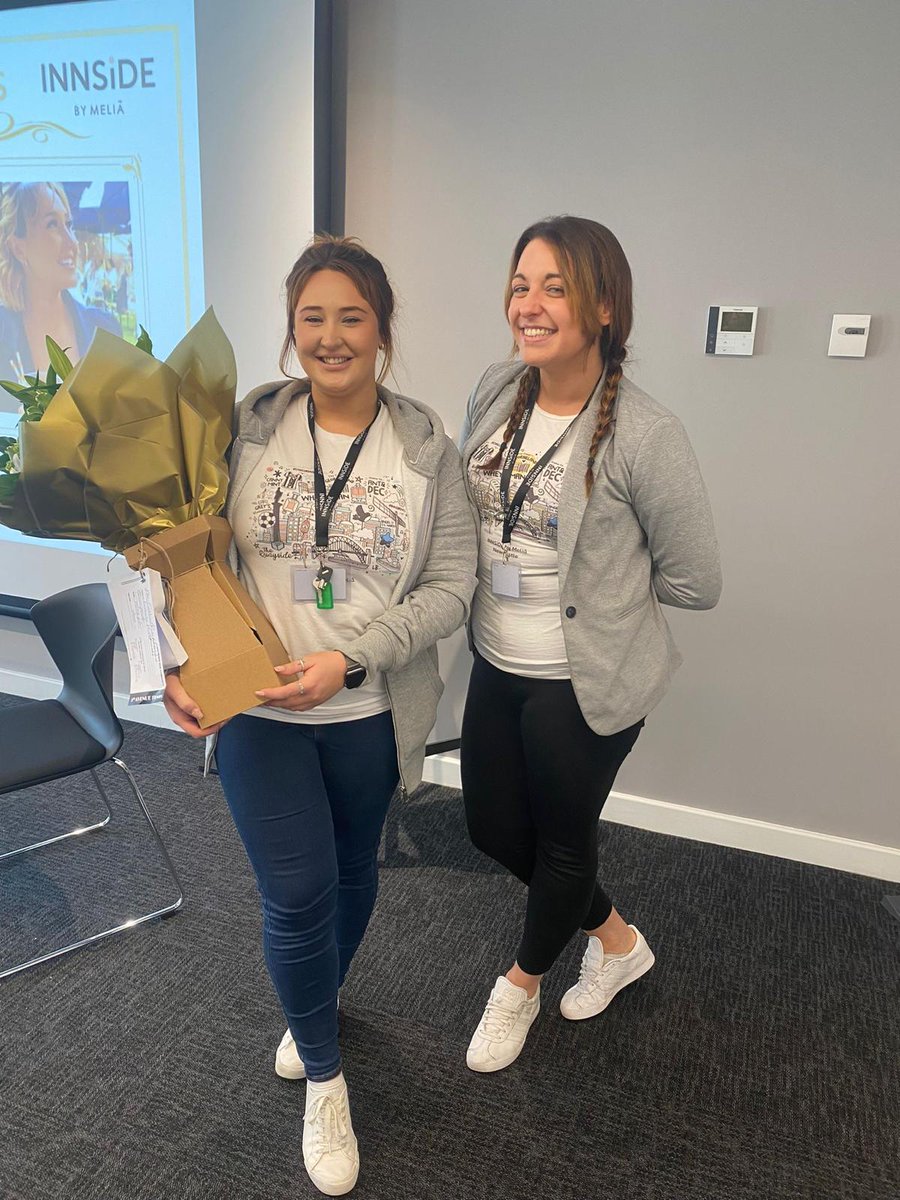 MeliaCareers's tweet photo. Our colleagues at INNSiDE #Newcastle had a great time celebrating and recognising service excellence 🥇🎉🏆.
We are proud of this #team and how they represent one of the most important values for @MeliaHotelsInt
#WeAreMelia #OurValue #Kudos #EmployerBranding @innsideuk #Proud https://t.co/rimXeU09wL