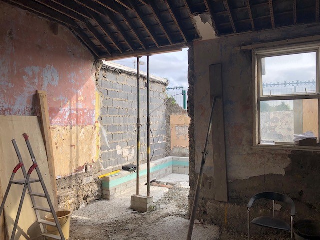 fergal5's tweet photo. We're looking forward to working on this small #timberframe extension in Dublin#1256 for @building_life_ using some more alternative methods of insulation &amp; thermal break materials. Irish timber = @GlennonBrothers @mikeeglennon  #gutex #almavert  @Partel_Passive @ecologicalbuild https://t.co/9J3i4nu0Ad