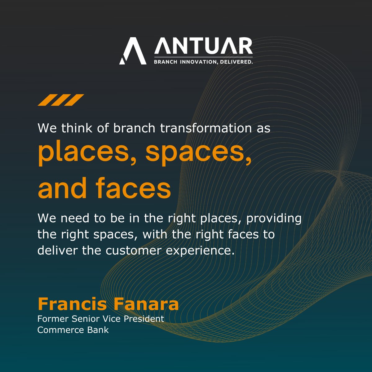 antuar's tweet image. The customer experience you provide defines your brand. Antuar does this by improving experiences and increasing efficiencies in every corner of your branch.

#branchsoftware #branchtransformation #branchsolutions #bankingsoftware