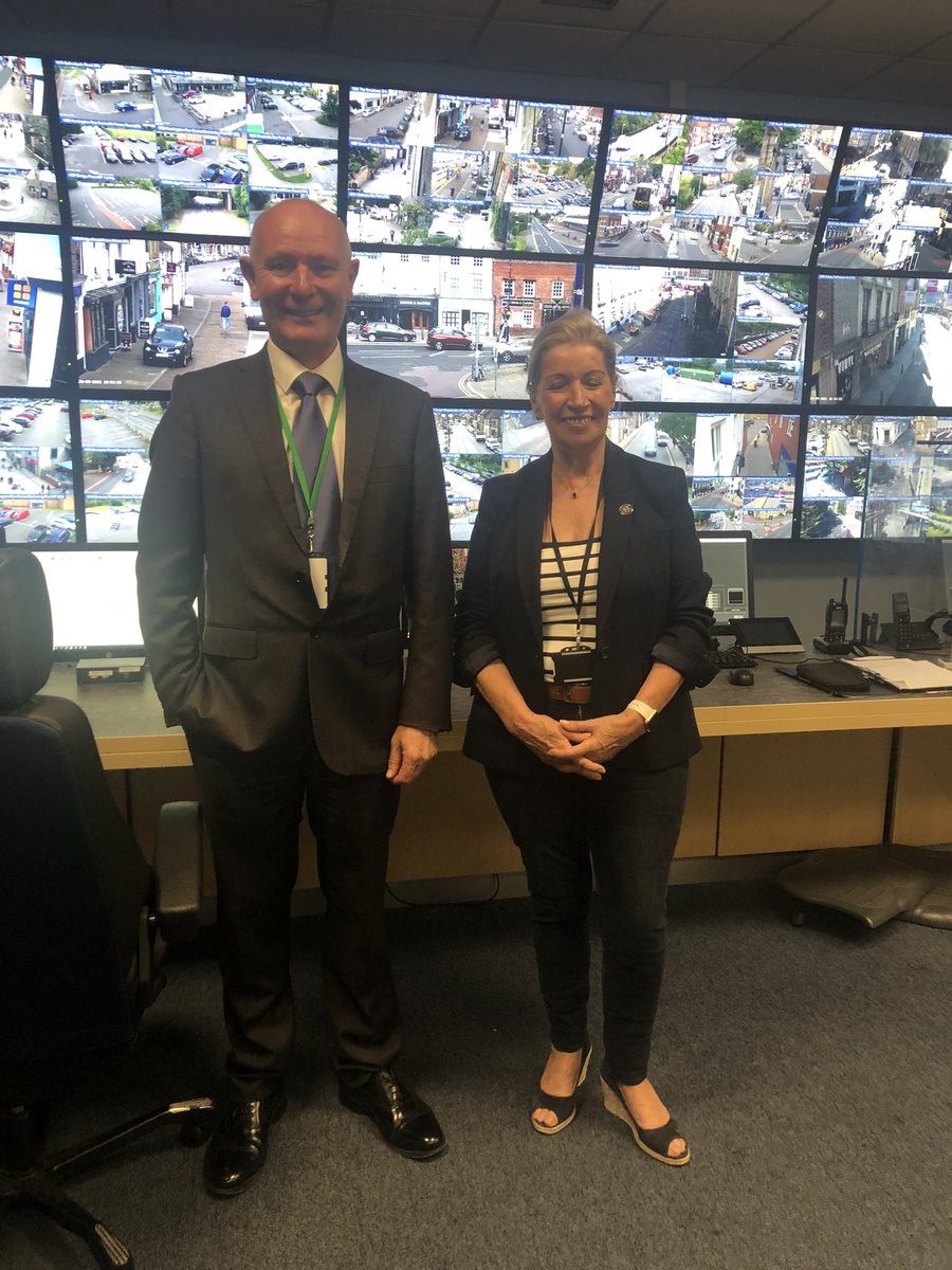 PCCCambs's tweet photo. Good to spend time this morning with Cllr Marge Beuttell, #HBAC and #CAMBAC Business Crime Manager and staff to see what more we can do to help local businesses in the fight against crime - this will feature in my Police and Crime Plan due out in the Autumn https://t.co/B0odJNGO3L