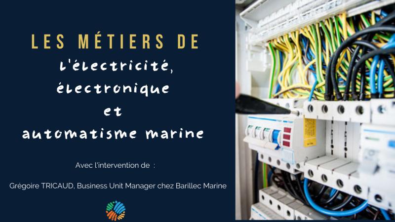 BARILLEC_Marine's tweet image. [Actualités 🗓]
Grégoire Tricaud, Business Unit Manager chez Barillec Marine Services intervient ce vendredi à l'occasion d'#Explorimer, événement dédié aux métiers de l'électricité, l'électronique et automatisme marine.

Plus d'informations sur ➡️ bit.ly/3uavibm